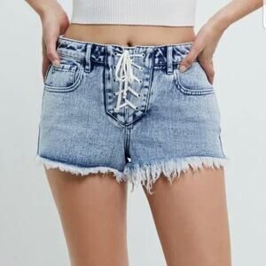 (26) PacSun High Rise Festival Shorts